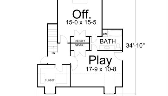 2nd Floor Plan Optional/bonus